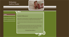 Desktop Screenshot of hebamme-andreapaulat.de
